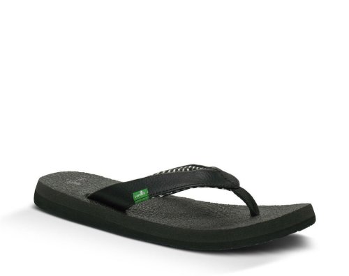 Sanuk Yoga Mat - Sanuk Flip Flops Womens Black - Philippines KISHWD406